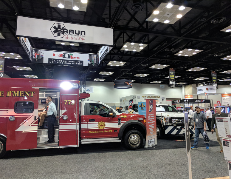 Braun Ambulances on Display at Fire-Rescue East 2019