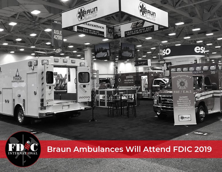 Braun Ambulances to Attend FDIC 2019