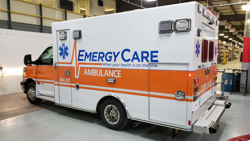Braun Delivered Two Express Type I Ambulances to Emergycare
